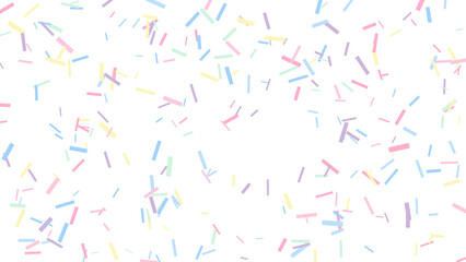 Sweet Pastel Sprinkles: Colorful Dessert Topping Background Pattern