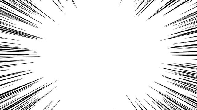 漫画背景集中線