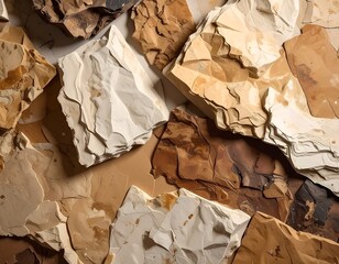 Close Up of Assorted Rocks and Minerals.