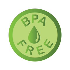 BPA Free icon design template