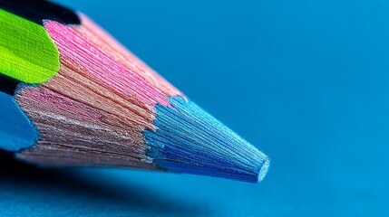 Green blue tip pencil for creative drawing art vibrant green blue pencil ideal art school office use