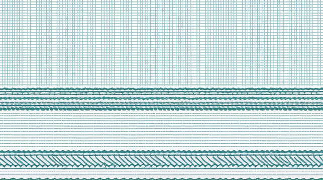 Vector sewing machine stitches. Seamless sewing seam lines pattern for fabric structure. Embroidery cloth edge texture. Stitching seams, stitched sew isolated on white background.  Fashion seam brush