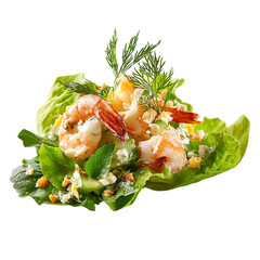 hrimp salad with blow png 