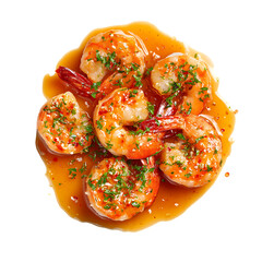 Shrimp with Lobster Sauce png 