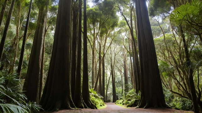 Under Kauri Trees