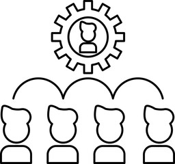 Teamwork Icons for Business, Startup & Project Management