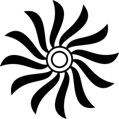 Vintage Sunburst Vector Icons – Perfect for Branding