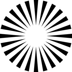 Vintage Sunburst Vector Icons – Perfect for Branding