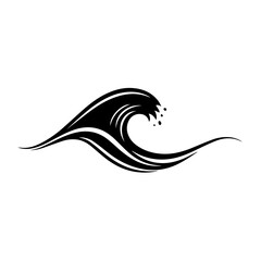 Ocean Wave Tribal Design