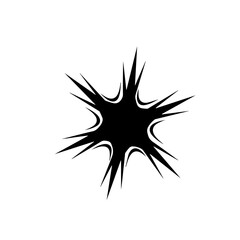 Sharp Tribal Starburst