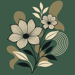 paisly geometrical and flower design for creating saree dupatta for dizital and textile design