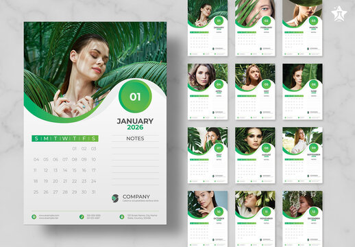 2026 Calendar Layout