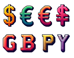 Portfolio Diversification Diagram with Pie Chart of Asset Classes, Transparent Background