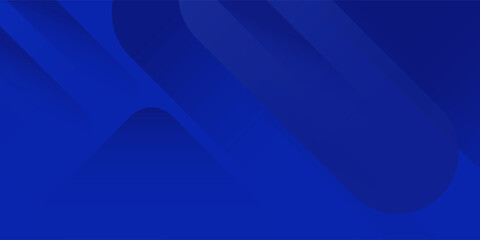 Fototapeta premium Abstract blue background with glowing geometric lines. Modern blue gradient square shape design. Futuristic technology concept. Suit for brochure, corporate, website, poster, banner, cover modern