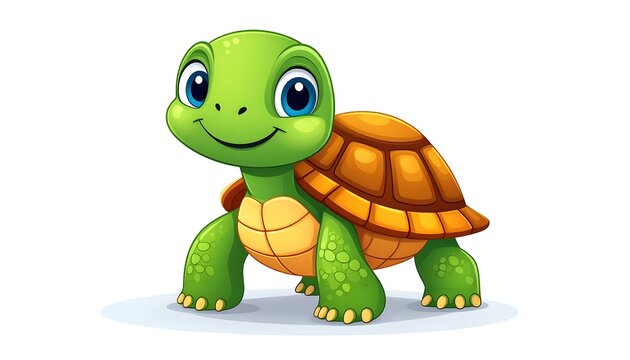 Cute cartoon turtle (1)
