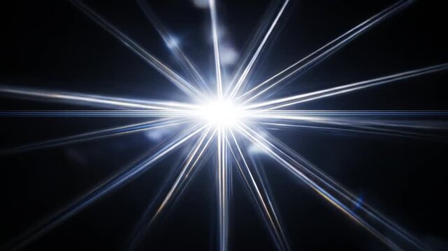 Bright light burst background
