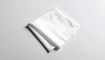 Halved Red Apples with White Napkin in Bright Studio Lighting Still Life