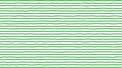 Doodle-Style Green Horizontal Lines &ndash; Playful Vector Texture or Background