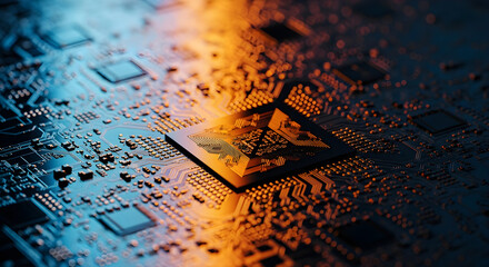 circuit board background