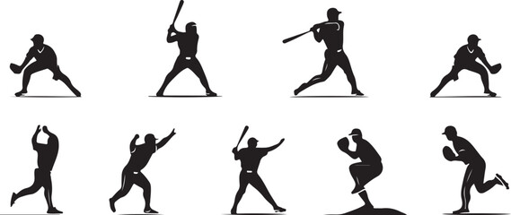 sports silhouette clipart, fitness exercise illustration, athlete action vector, workout pose graphics, sports people silhouettes, black white fitness clipart, printable sports icons, athletic motion 