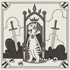 vector illustration of an ancient roman soldier