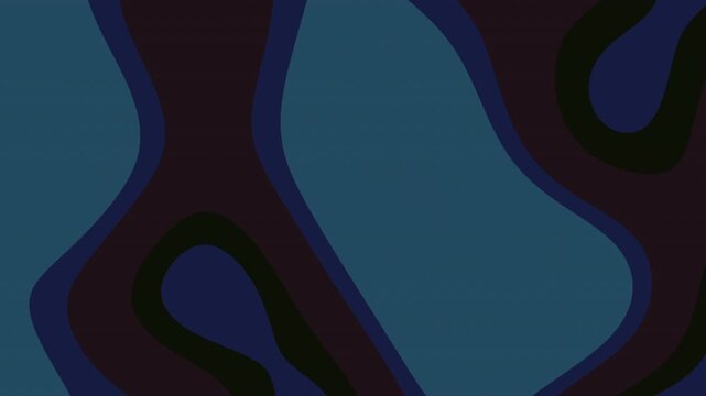 Abstract blue pattern with layered shapes, great for backgrounds, digital designs, textiles, and modern artistic projects needing a calming color palette.