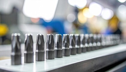 Torx Screwdriver Bits in a Row