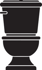 commode in silhouette, vintage commode, Victorian commode Silhouette