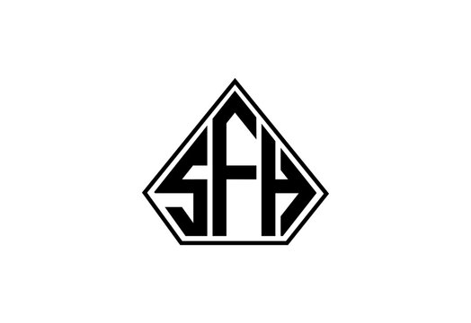 SFH Custom Monogram Logo Design.