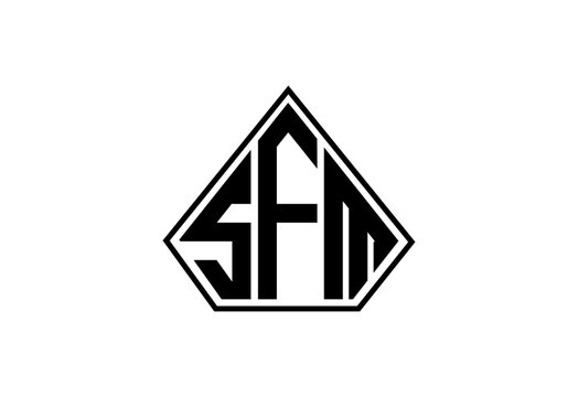 SFM Custom Monogram Logo Design.