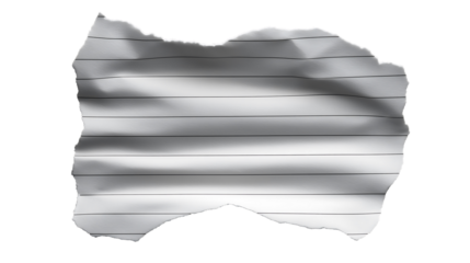 torn paper background, a torn piece of blank white paper with lines isolated on transparent background