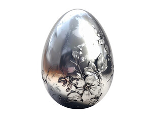 crystal ball on white background