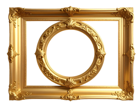 antique gold frame