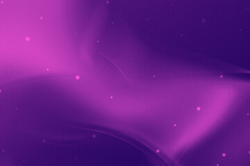 Violet nebula abstract background with soft gradient glow and scattered light particles, perfect for modern wallpaper, presentation, and web header. © Tonescape