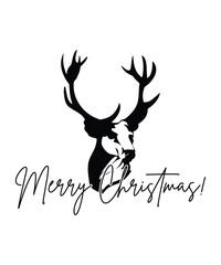 Merry Christmas shirts Print Template typography design, Xmas Ugly Snow Santa Clouse New Year Holiday Candy Santa Hat vector illustration for Christmas hand lettered