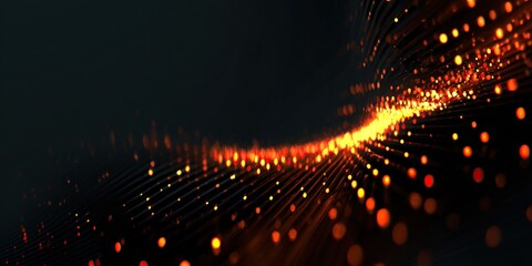 Digital background for tech, AI, data, audio, graphics, etc.