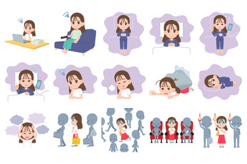 メンタルヘルス　女性　セット