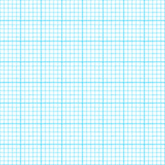 Millimeter paper graph square grid texture seamless pattern vector illustration. Rough lines seamless pattern technical school background. Blank square checkered paper page sheet education texture.