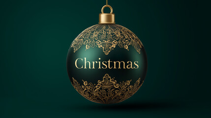 Christmas ornament holiday decoration festive season celebration design