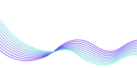 滑らかな曲線の背景素材イラスト