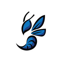 Bee Logo. Bee Logo With Modern and Geometric Design For Brand Identity.