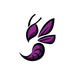 Bee Logo. Bee Logo With Modern and Geometric Design For Brand Identity.