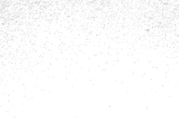 white snow on the transparent background