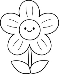 a flower character