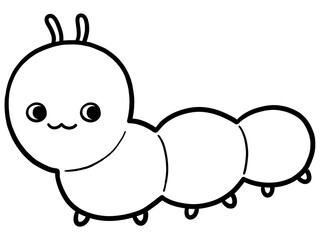 a caterpillar character
