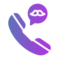 call Gradient icon