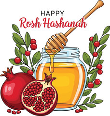 Sweet New Year: Rosh Hashanah Honey and Pomegranate Traditions