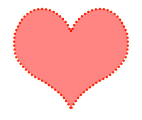 A symbol of love a gentle heart conveying heartfelt emotion in a on transparent background