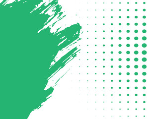 Obraz premium Dots halftone pattern gradient grunge texture background. Dots pop art comics sport style vector illustration.