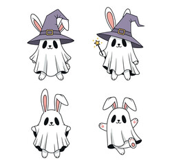 Magical Ghost Bunnies